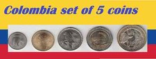 Monete Colombia 1000 500 200