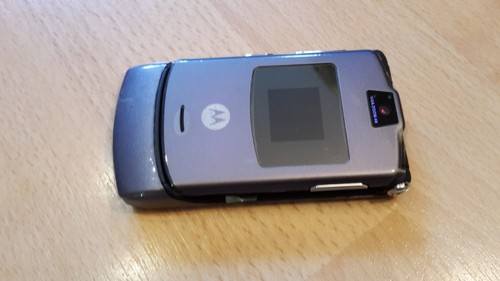 Motorola razr grigio - v3, in