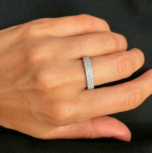 Fede nuziale 25ct diamante - fede,