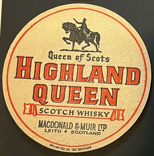 Bar drink coaster queen of - bar,