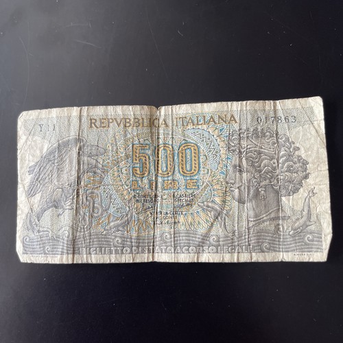 Italy 500 lire - lire,