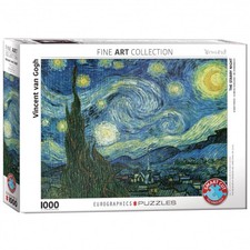 Puzzle - Notte Stellata Di Vincent Van Gogh - 1000 Pezzi