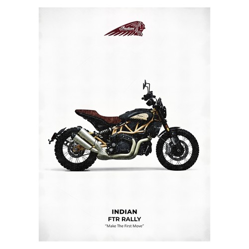 Poster vintage rally - poster, di