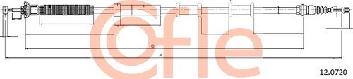 Cofle 0720 cavo freno di - cofle,