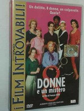 DVD FILM- DA COLLEZIONE- (m11)- I FILM INTROVABILI- 8 DONNE E UN MISTERO- DI:...