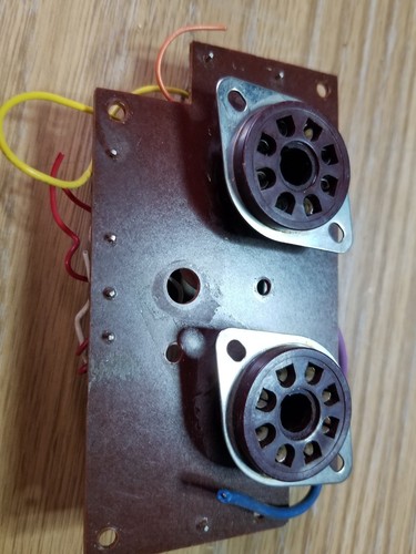 Final unit board - board, tubes