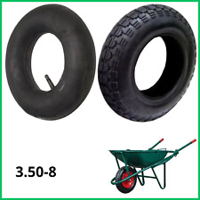 Camera d'aria pneumatico ruota gomma copertone per carriola 3.50-8 da giardino