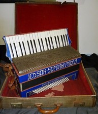 Fisarmonica Jedson - Paolo Soprani Castelfidardo 120 Bassi anni '40-50 RARISSIMA