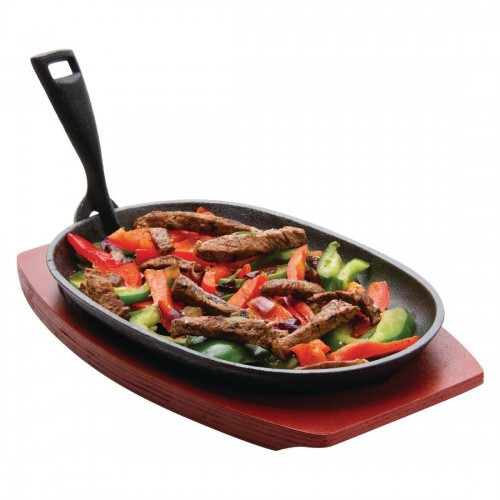 Olympia sizzler ovale ghisa - sizzler, in