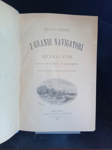 Grandi navigatori del xviii - i,