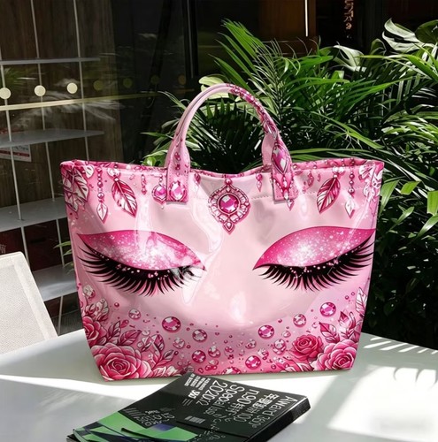 Borsa donna rosa gioiello