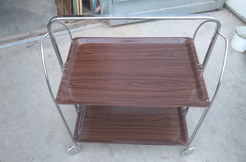Carello vintage cromato - carello,