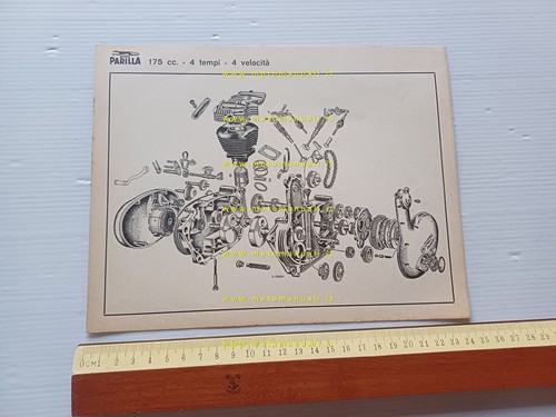 Parilla 175 fox disegno - 175,