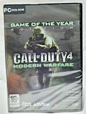 Call of Duty 4: Modern Warfare GOTY PC DVD-ROM nuovo sigillato in fabbrica
