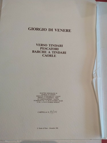 Giorgio venere quattro - di,