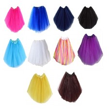 Gonna Tulle Bambina Bimba 3 strati 2-6 anni Balletto Danza Classica L.40088