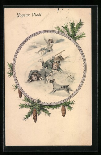 Cartolina auguri natale - di,