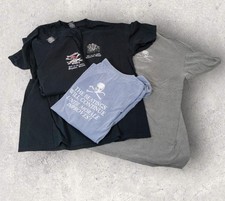 Lotto Da 4 Pirata Island Tema Camicia Uomo Manica Corta 2XL Bad To The Bone