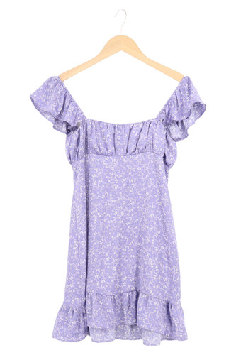 Zara abito casual donna viola - zara,