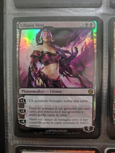 Liliana vess mtg foil - vess, nm