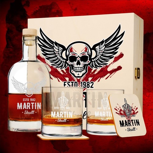 Whisky set regalo - 6, con