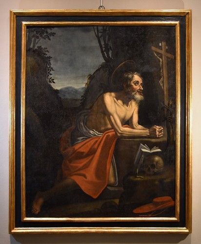 Grande dipinto antico - dipinto, san