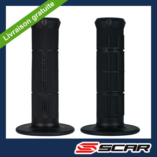 Poignee guidon noir - poignee, cross