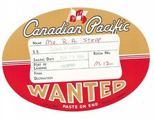 1964 Autentica etichetta