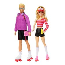 Barbie e Ken sui Pattini a