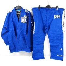 Tatami Robson Moura GI Jiu-Jitsu Fightwear Blu Adulto Taglia A3 (Personalizzato)