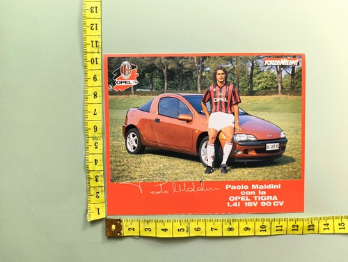 Cartolina paolo maldini - cartolina, +