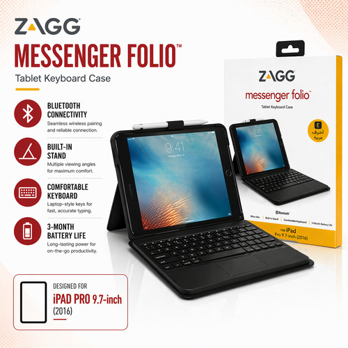 Zagg ipad pro 7 pollici - (ipad, 9,7