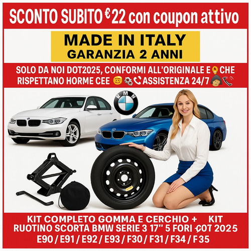 Kit ruotino scorta - ruotino, di