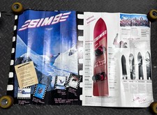 Raro poster snowboard