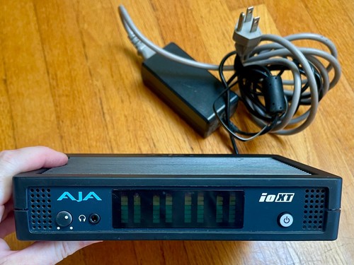 Aja video systems ioxt - aja,