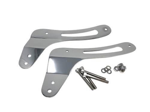 Supporti sissy bar cromati per