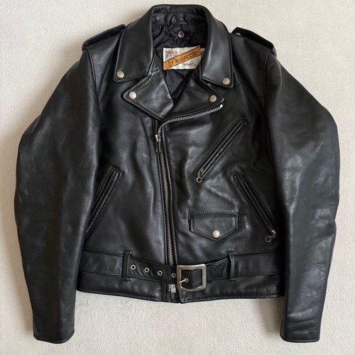 Giacca pelle schott 618 - pelle,