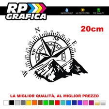 ADESIVO 20cm ROSA DEI VENTI