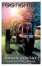Poster concerto Foo Fighters