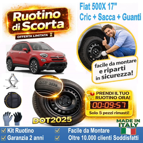 Ruotino scorta per - 17”,