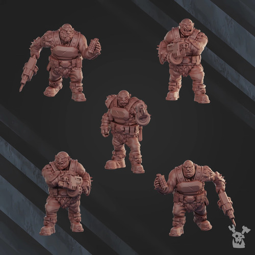 Dakkadakka miniatures bigfoot - miniatures,