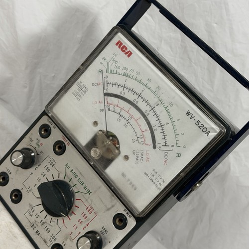 Vintage rca 520a - wv-520a, voltohmyst