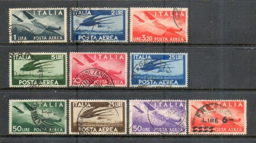 Italia 1945 posta - 1945-46, aerea