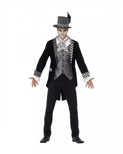 Costume cappellaio oscuro - cappellaio,