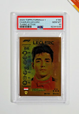 Topps PSA 10 Formula 1 Charles Leclerc Gold #180 Turbo Attax 2020 inglese