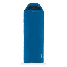 Sacco a Pelo 220x80 cm Blu Yukon Plus Square Sx 86358NBBS Ferrino