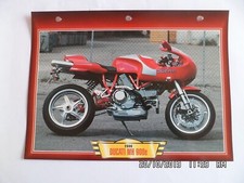 CARTE FICHE MOTO DUCATI MH 900E 2000