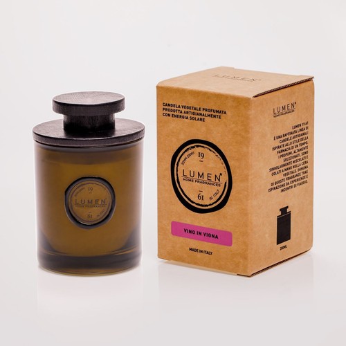Candela vegetale lumen 61 - candela,