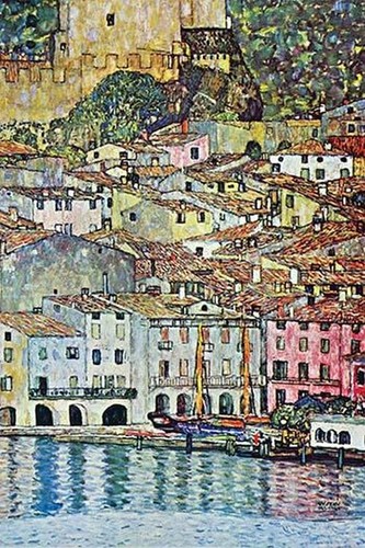 Stampa poster malcesine sul - poster,