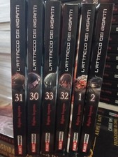 Attacco Dei Giganti - Manga Numero 1-2-30-31-32-33